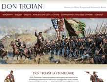 Tablet Screenshot of dontroiani.com
